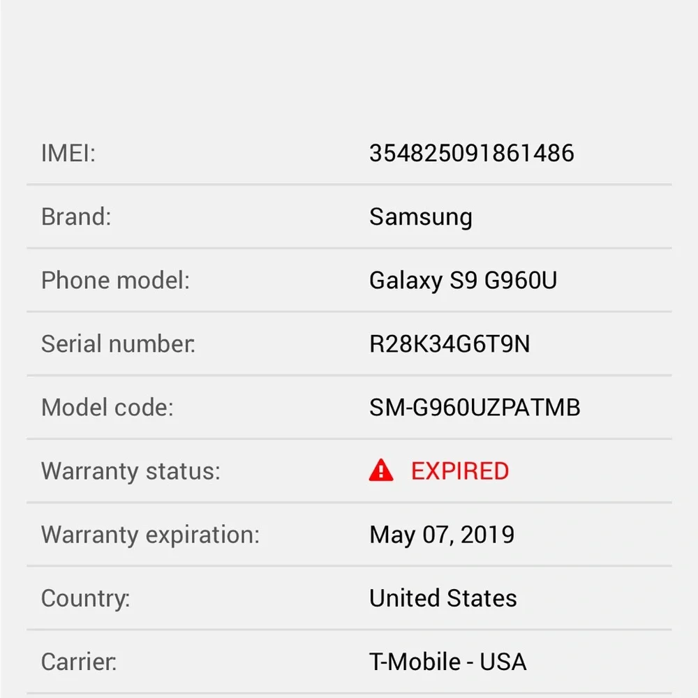 Samsung galaxy s9